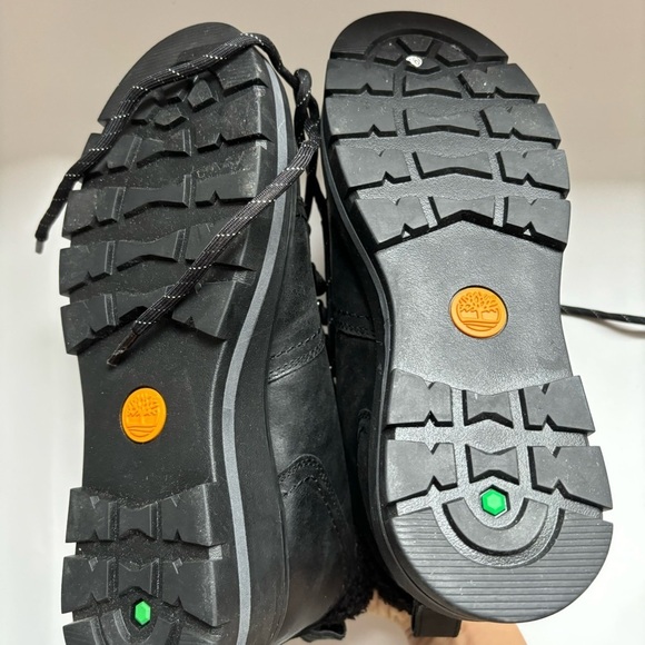 Timberland CERVINIA VALLEY WATERPROOF INSULATED BOOT BLACK FULL GRAIN Sz 7 - Picture 7 of 9